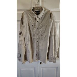ExOfficio Men's Vented Long-Sleeve Performance Travel & Fishing Shirt XL